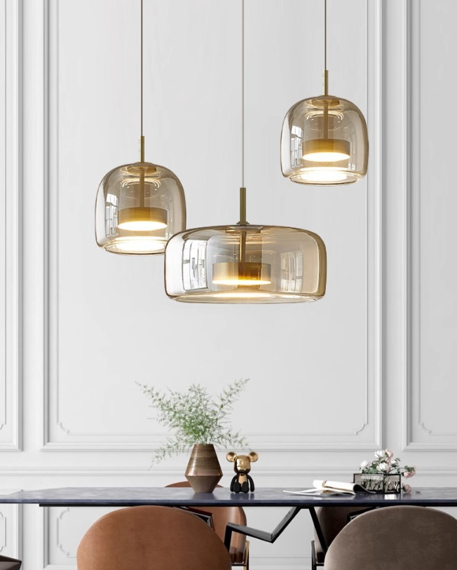 Nordic Glass Jellyfish Chandelier