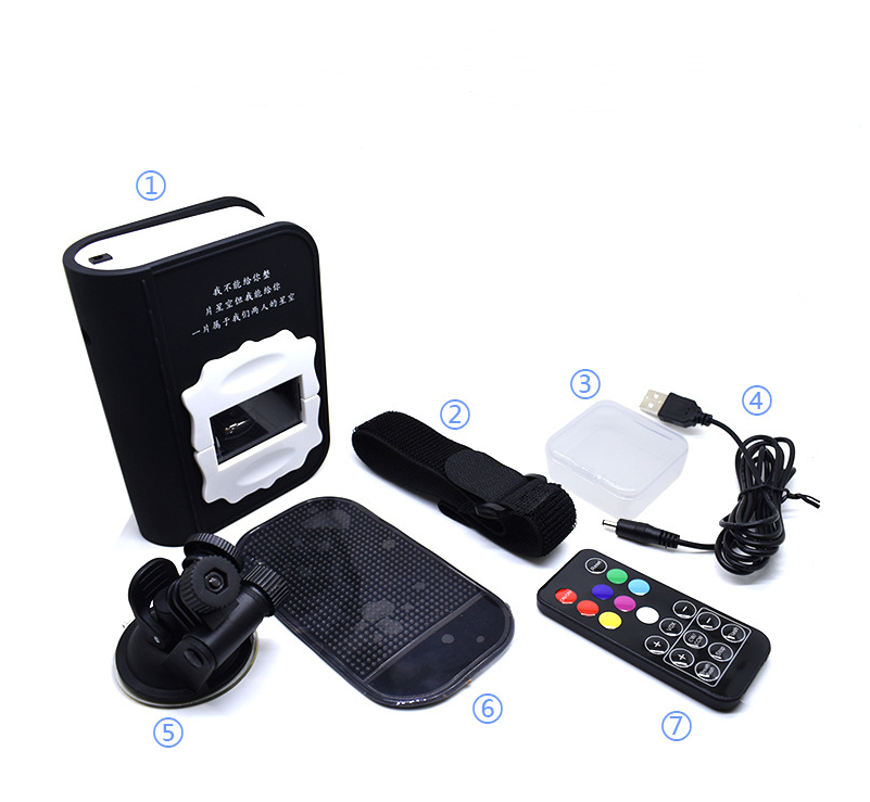 Dynamic Starry Sky Ceiling Light with USB Remote Control