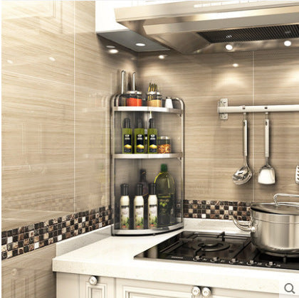 Stainless Steel Kitchen Organiser Shelf