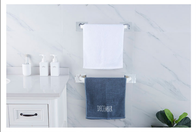 No-Drill Towel Rack, Bath Rack, Storage Organiser