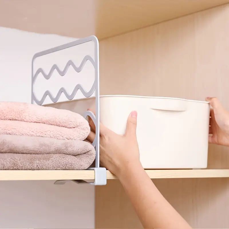 Layered Wardrobe Storage Divider