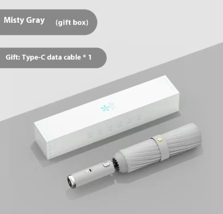 Automatic Folding Umbrella with Fan