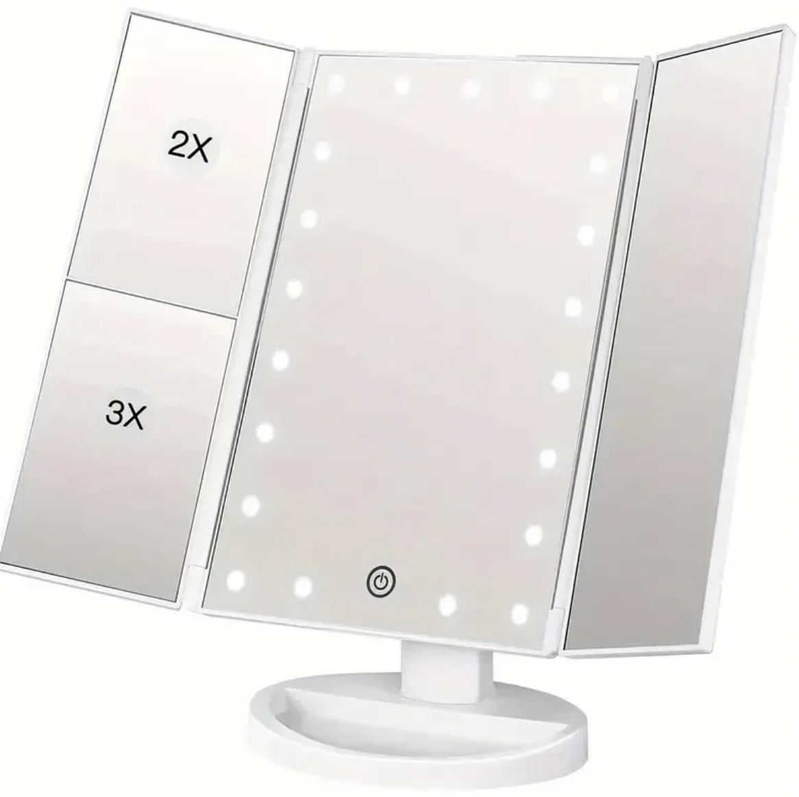 Foldable LED Makeup Vanity Mirror