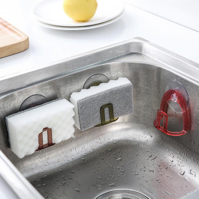 Sponge Storage Rack, Soap Holder, Drain Rack, Sink Shelf