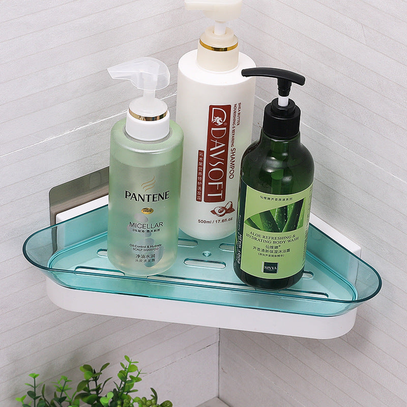 No-Drill Bathroom Storage Rack