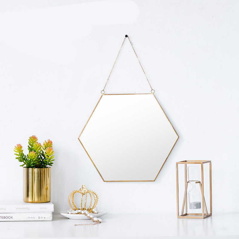 Nordic Gold Wall Mirror