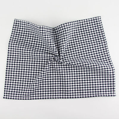 Plaid Cotton Polyester Western Food Placemat and Towel