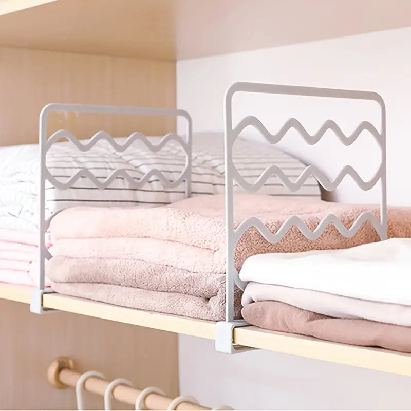 Layered Wardrobe Storage Divider