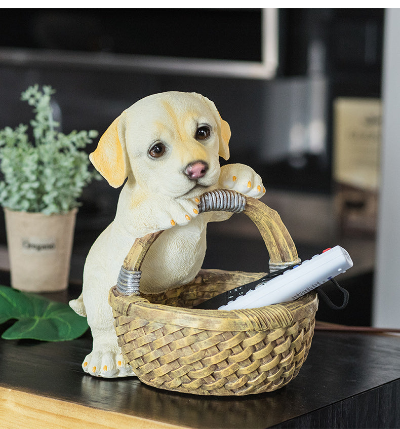 Home Decor Key Holder and Storage Basket Ornament