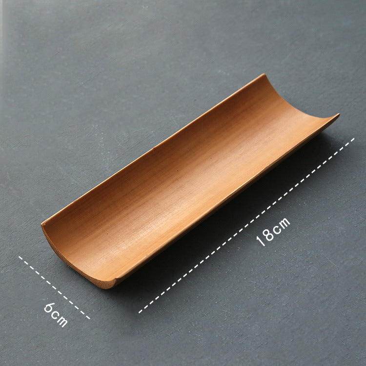 Bamboo Towel Holder for Tea Set and Hotel Use