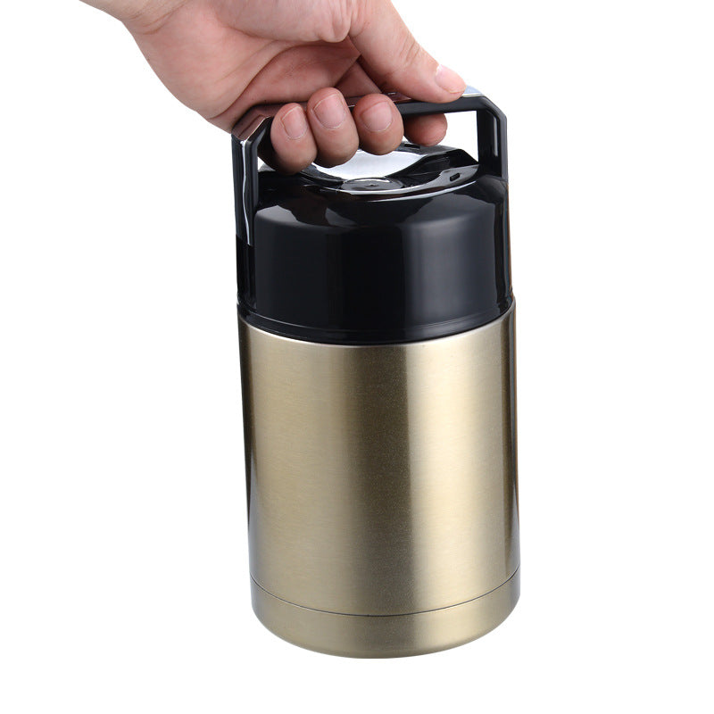 Stainless Steel Vacuum Insulated Cooking Jar and Lunch Box
