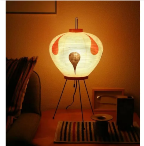 Japanese Style Rice Paper Floor Lamp