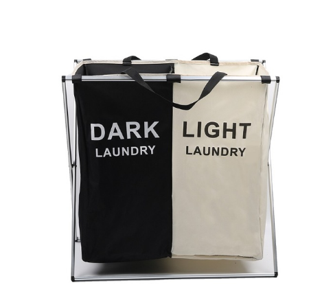Laundry Basket and Storage Bin Combination