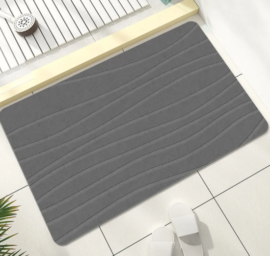 Non-Slip Diatomite Quick-Dry Bath Mat