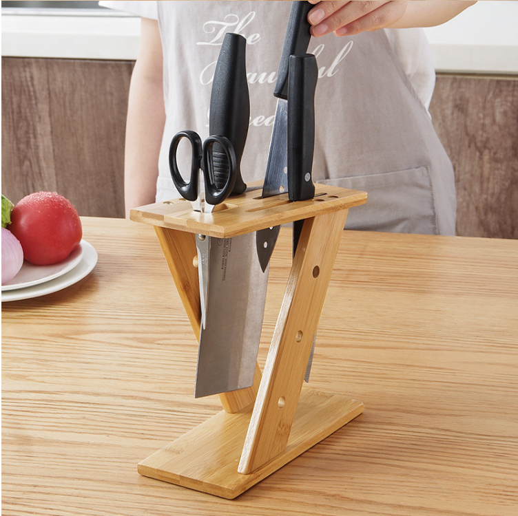 Knife Rack, Storage Rack, Cross Knife Holder