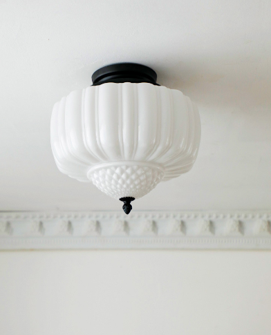 Marlo Ceiling Light - Vintage French Glass