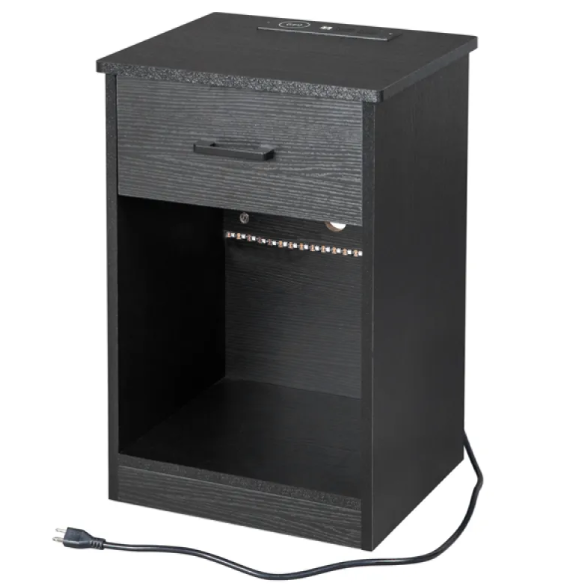 Bedside Table with Drawer