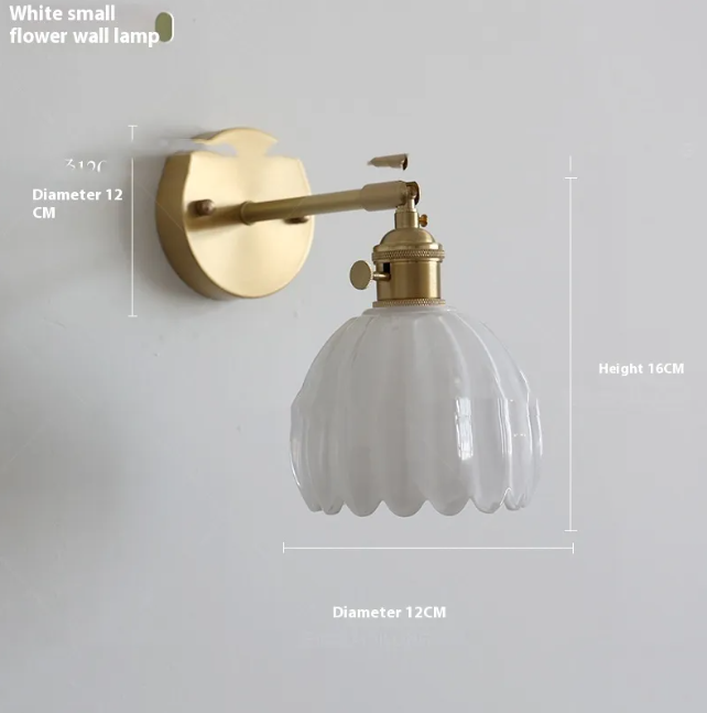 Glass Flower Pendant Light