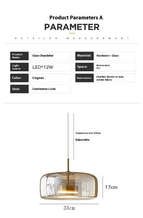 Nordic Glass Jellyfish Chandelier