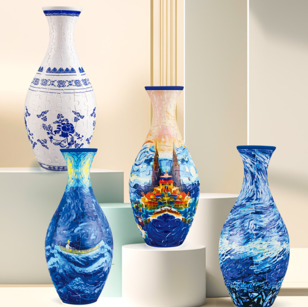 3D Diy Puzzle Vase
