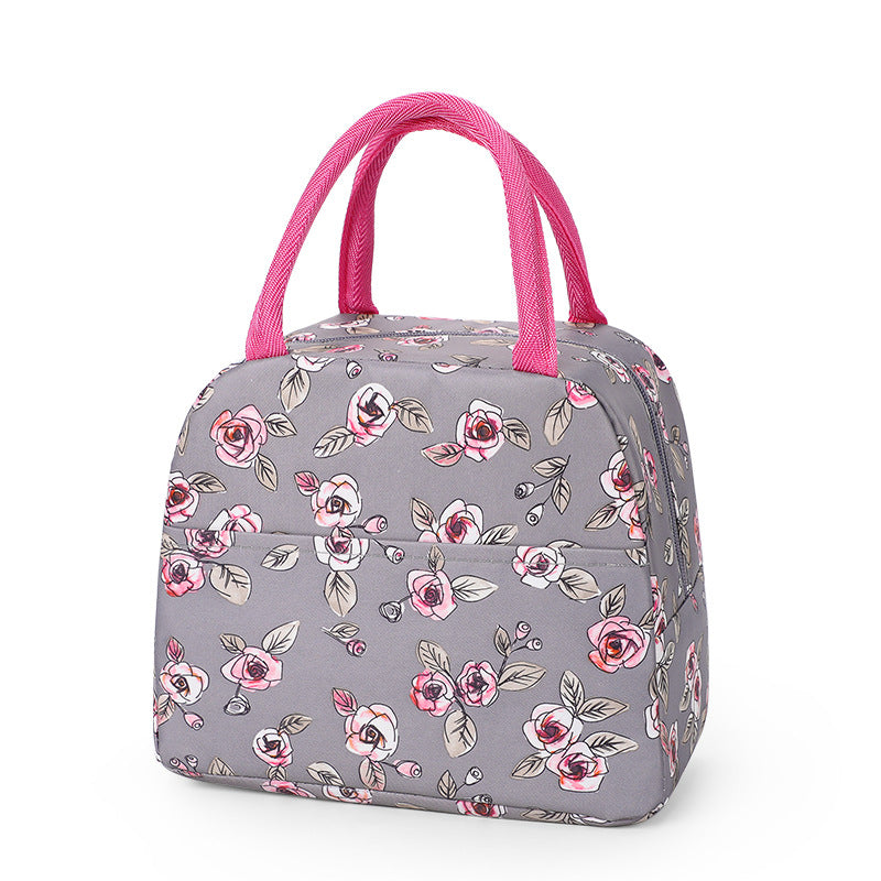 Korean Style Picnic Bag with Insulated Lunch Box