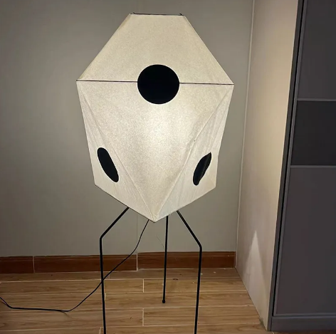 Japanese Style Rice Paper Floor Lamp