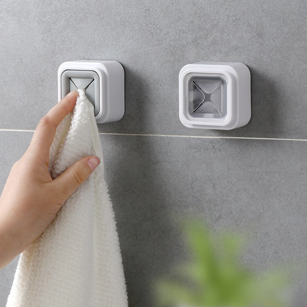 Kitchen Storage Hooks and Wall-Mounted Coat Rack