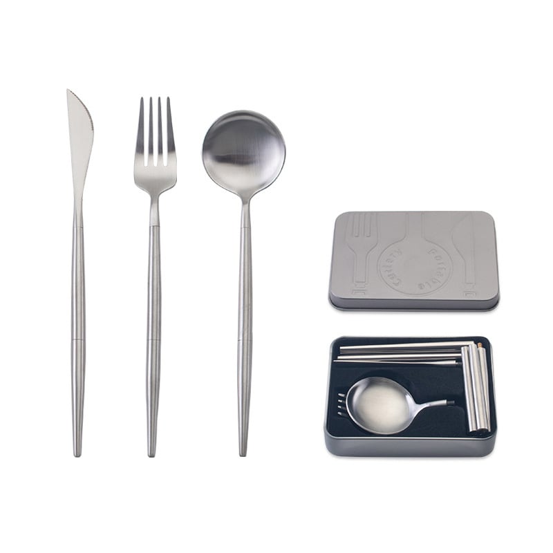 Portable Stainless Steel Cutlery Set