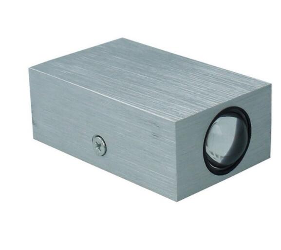 Aluminium Wall Light Fixture, Adjustable Colour