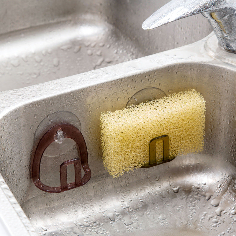 Sponge Storage Rack, Soap Holder, Drain Rack, Sink Shelf