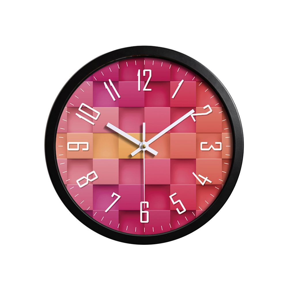 Quartz Wall Clock, 30cm Metal Design