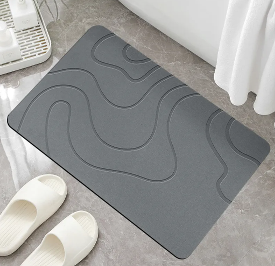 Non-Slip Diatomite Quick-Dry Bath Mat