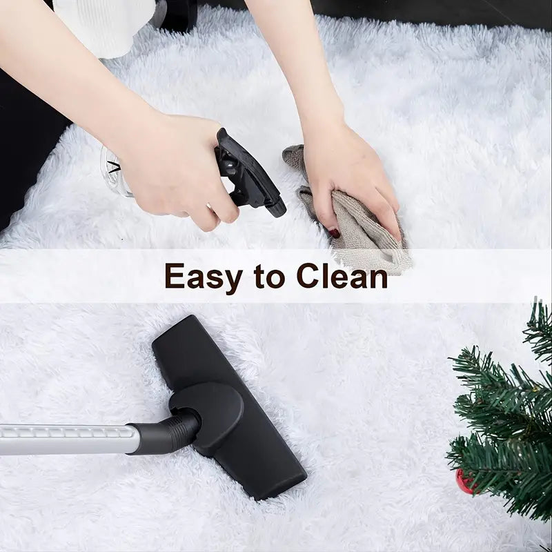 Fluffy Synthetic Fur Creative Door Mat and Floor Rug