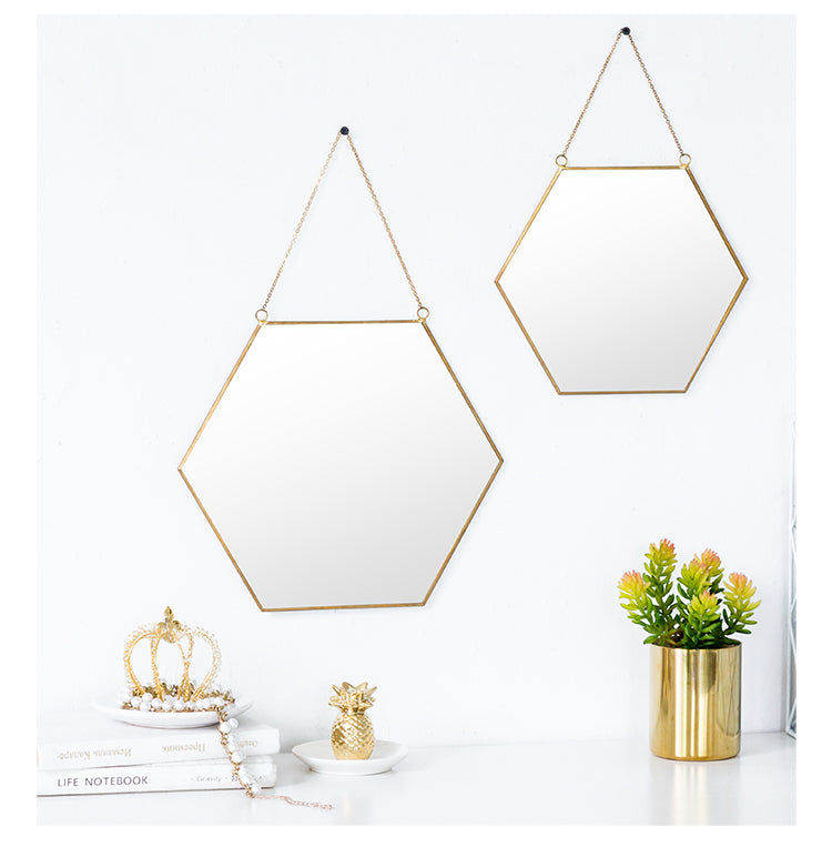 Nordic Gold Wall Mirror