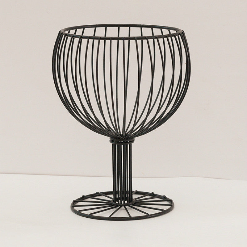 Minimalist Black Fruit Bowl Centerpiece