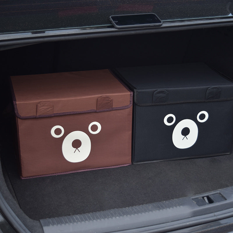 Cartoon Collapsible Car Trunk Storage Box