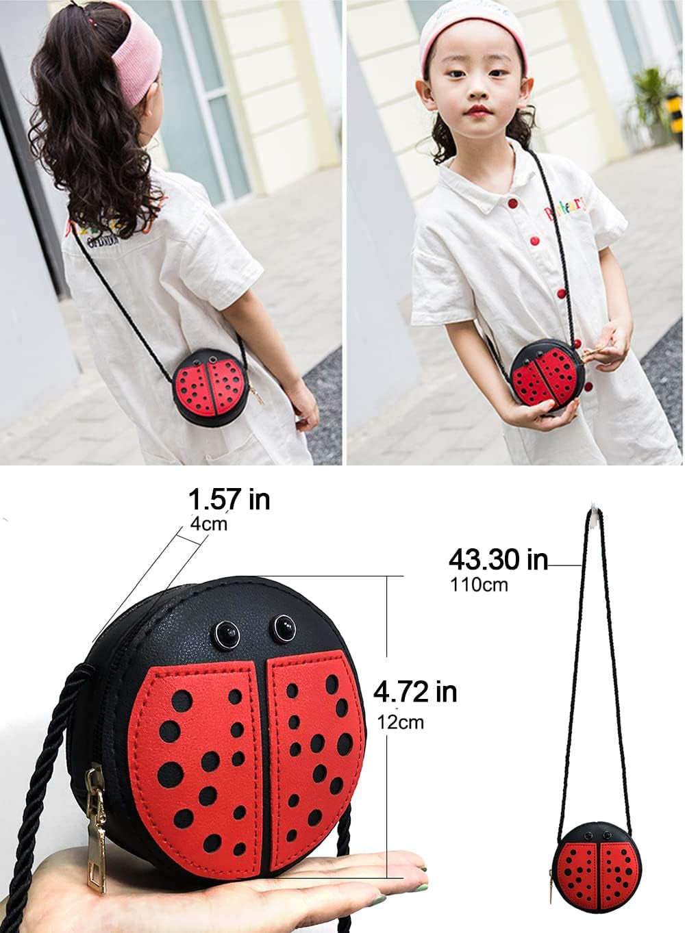 Little Girl Purses,Cute Shoulder Crossbody Bag,Gifts for Little Girls,Kids,Toddler
