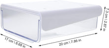 Load image into Gallery viewer, Self Adhesive under Desk Drawer Slide Out Drawer under Mount Desk Drawer Office Organizer Storage Drawers White

