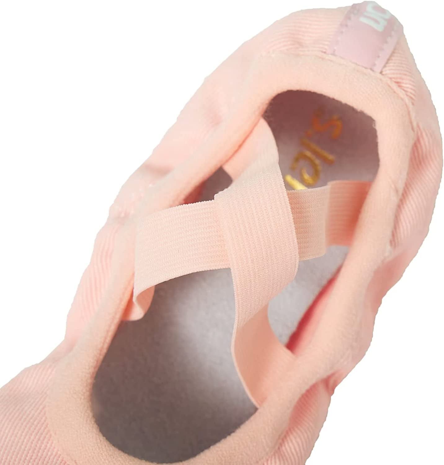 Ballet Shoe, Girls Elastic Ballet Slippers Stretch Canvas Dance Shoes for Kids Adult