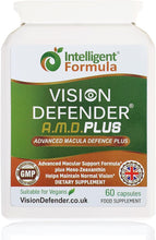 Load image into Gallery viewer, plus Eye Supplement: AREDS2 Formula Vitamins, Minerals (Lutein, Zinc) Enhanced with Meso-Zeaxanthin for Complete Eyes/Eyesight Health Care &amp; Support. 60 Easy-To-Swallow Vegan Capsules
