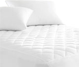 Australian Made Fully Fitted Cotton Quilted Mattress Protector Machine Washable (All Size) (Queen)