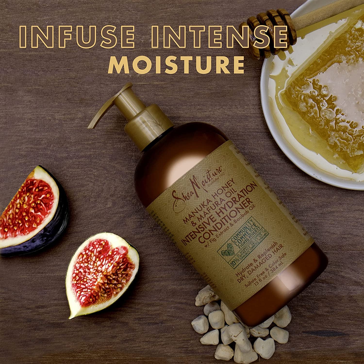 Manuka Honey and Marfura Oil Intensive Hydration Conditioner, 384 Ml, 13 Oz (764302231059)