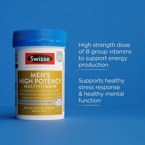 Ultivite Men'S High Potency Multivitamin | B Vitamins to Support Energy Production | 40 Tablets