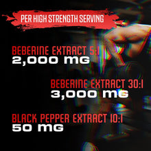 Load image into Gallery viewer, Berberine Capsules - 5050Mg Formula Pills with Black Pepper Extract - 90 Capsules Berberine Supplement for Supports Glucose Metabolism, Healthy Immune System, Cardiovascular Heart - 3 Month Supply
