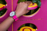 Learn the Time Past/To Girls Watch Pink #ERW-COL-PT-PK
