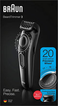 Load image into Gallery viewer, Beard Trimmer Bt3222, and Hair Clipper, 20 Length Settings, Black
