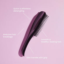 Load image into Gallery viewer, Wet Detangler Hairbrush - Liquorice Black

