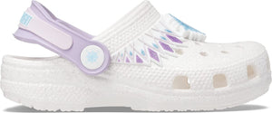 Kids Frozen II Band Clog White