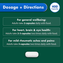 Load image into Gallery viewer, Odourless Fish Oil 1500Mg - Naturally-Derived Omega-3 - Maintains General Health and Wellbeing, Relieves Mild Rheumatic Aches and Pains, 400 Capsules
