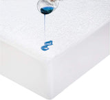 Cotton Terry Fully Fitted Waterproof Mattress Protector - 7 (Single.)